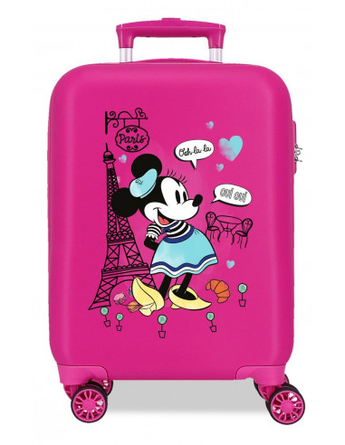 315132A ABS SUITCASE 50CM 4W. MINNIE AROUND THE WORLD